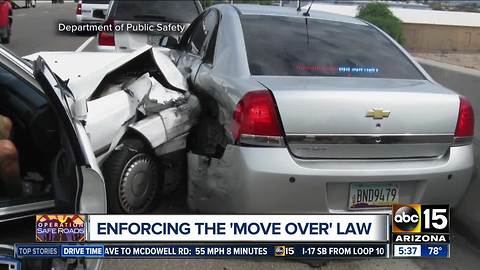 Operation Safe Roads: Enforcing the 'Move Over' law is tricky