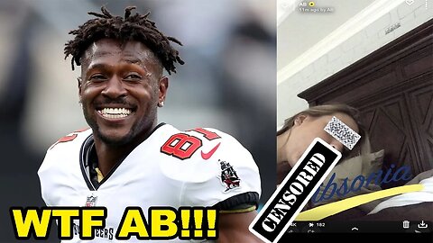 You WON'T believe what Former Bucs WR Antonio Brown just posted on Snapchat! He is GOING VIRAL!