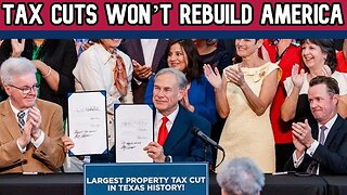 Tax Cuts Won’t Rebuild America || National Alternative Ep.14 | New Frontier USA