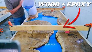 making a $20 000 wood & epoxy table (start to finish)