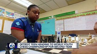 Detroit teen heading to World Youth Chess Championship for second year