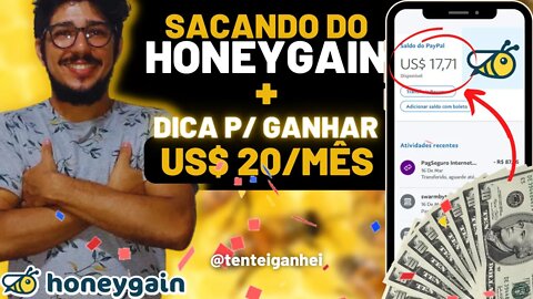 💲 $20 HONEYGAIN PAGOU - Veja o PROCESSO COMPLETO de saque 💲