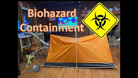 Biohazzard Negative Pressure Tent for Emergency Medical Use
