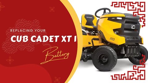 Cub Cadet XT1 Enduro Series Battery Replacement