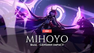 Baal-Genshin Impact by Mihoyo