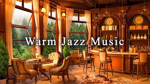 Relaxing Jazz Instrumental Music to Study, Working ☕ Cozy Coffee Shop Ambience ~ Soothing Jazz Music