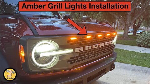 #bronco #Ford Bronco Amber Grill Lights
