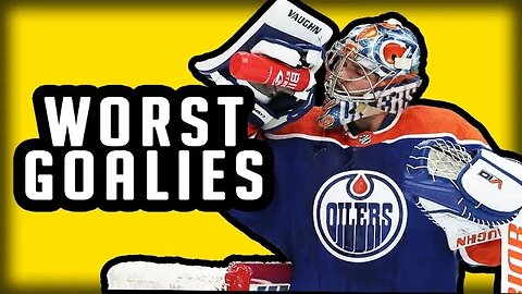 NHL/ 6 WORST Goalies 2023-24 (So far)..