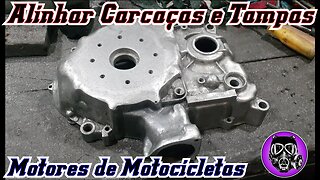 Alinhar Carcaças e Tampas ( Motor de Moto ) E adicionais #02 Sunset 70 ( Moto a Diesel de Goiânia )