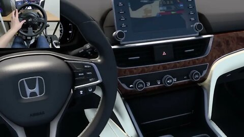 2021 Honda Accord - Euro Truck Simulator 2 [Steering wheel gameplay]-1