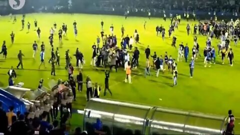 Indonesian tragedy-At least 174 dead after crowd crush at Indonesian football match