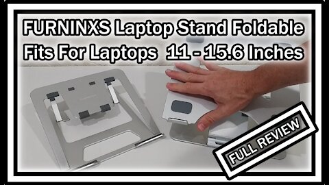 FURNINXS Laptop Stand FNFLS1 Adjustable Portable Lap Holder Foldable Compatible 11~15.6 FULL REVIEW