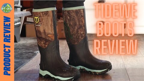 Womens Rain Boots - TideWe Hunting Boots Review