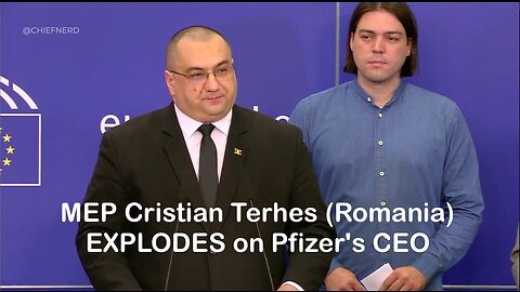 MEP Cristian Terhes (Romania) EXPLODES on Pfizer's CEO