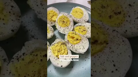 Mini Egg Sandwiches , Have you tried this? (low carb keto recipes) #Shorts