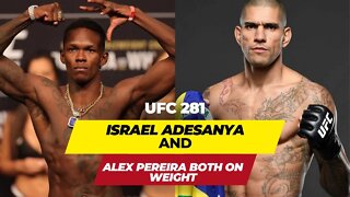 UFC Middleweight Alex Pereira is set to face Israel Adesanya on the UFC 281 card in Dallas.