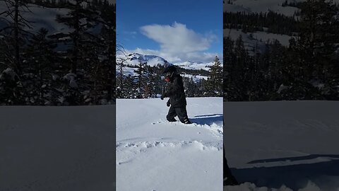 Lake Tahoe Adventures | Measuring the snow
