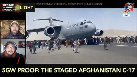 5GW PROOF: The Afghanistan C-17 Plane Footage is STAGED - The Pulse With Dave & FCB D3Code