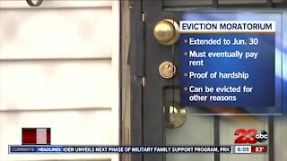 Eviction moratorium details
