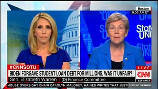 Elizabeth Warren Dodges Question About Unfairness of Student Loan Handout