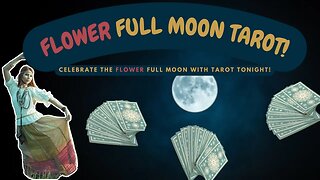 THE FLOWER FULL MOON TAROT! #tarot