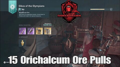 Assassin's Creed Odyssey- 15 Orichalcum Ore Pulls