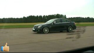 Porsche 911 Carrera S Convertible 997 6-speed manual vs Mercedes.C63 AMG