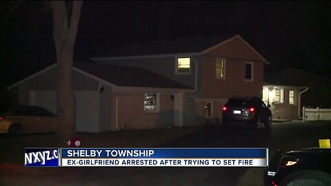 Man's ex-girlfriend breaks into his Shelby Township home armed with gun after trying to burn house down