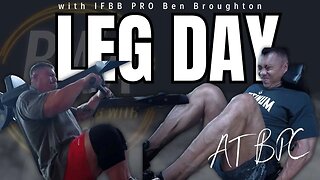 LEG DAY WITH BEN BROUGHTON AT BPC BANGKOK