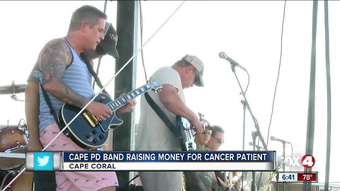 Rock band of cops raise money for boy battling leukemia