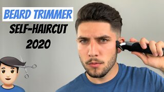 Beard Trimmer Self-Haircut Tutorial 2020 | How To Cut Your Own Hair With A Beard Trimmer