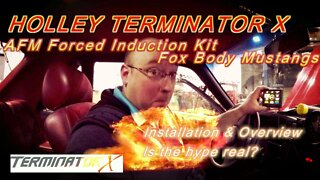 Fox Body Mustang Holley Terminator X Install and Dyno