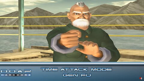 Dead or Alive 2: Hardcore: Time Attack Mode - Gen Fu