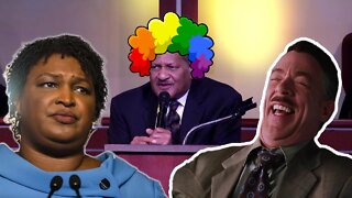 WOKE Black Pastor SLAMS Black Men from the pulpit for NOT voting for 2 Time Loser Stacey Abrams!