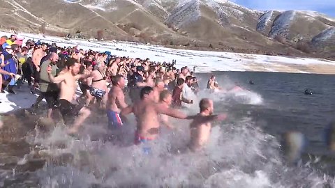 16th annual Polar Bear Plunge raises money for Make-A-Wish Idaho