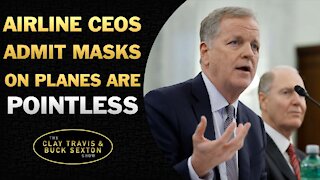 Finally! Airline CEOs Admit Masks on Planes Are Pointless