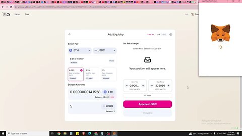Scroll Layer2 Airdrop. How To Add Liquidity For ETH/USDC Pair On Scroll Sepolia?