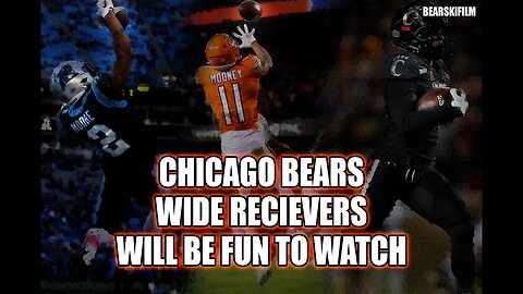 The Chicago Bears NEW Receivers will be fun to watch