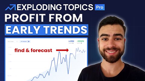 Exploding Topics Pro: Find Trends Before Everyone Else 📈🚀