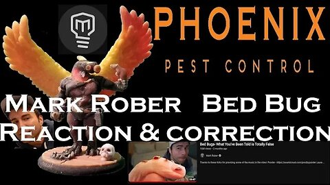Mark Rober Bed Bugs- Reaction and Correction #whatbugsme
