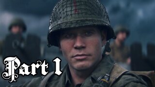 Call of Duty: WWII - Part 1 - Let's Play - Xbox One X.