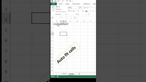 How to adjust column in excell | Automatic_adjust _cell column_width_lenght_excel