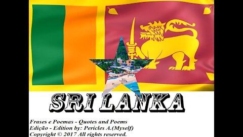 Bandeiras e fotos dos países do mundo: Sri Lanka [Frases e Poemas]