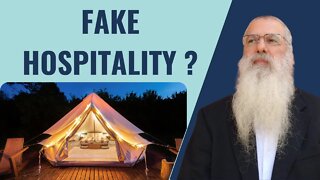 Parshat Vayera Fake hospitality?