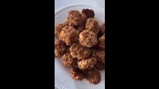 Keto Zesty Sausage Ball Appetizers - Low Carb - Easy - Tasty- #shorts