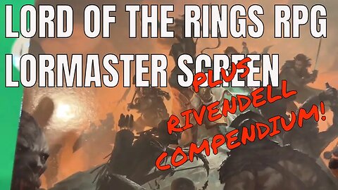 Dive into the Lord of the Rings RPG (5E) with the Ultimate Loremaster Screen & Rivendell Compendium