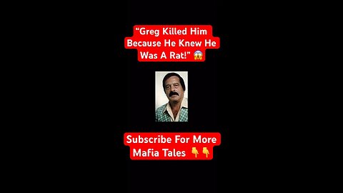 “Greg Scarpa Killed A Man Because He Knew He Was A Rat!” 😱 #mafia #hitman #killer #truecrime