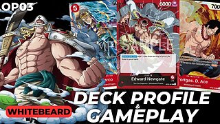 Whitebeard (Red) Deck Profile & Gameplay {OP03} | One Piece Card Game