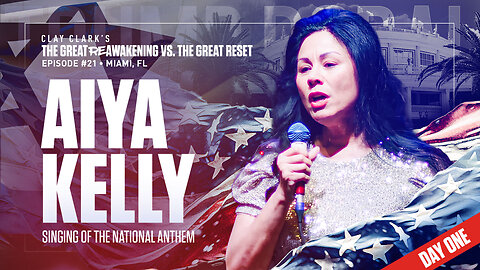 Aiya Kelly | Singing of The National Anthem | ReAwaken America Tour Heads to Tulare, CA (Dec 15th & 16th)!!!