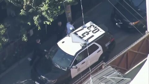LAPD FAIL chopper cam LAPD can't catch a cold cops fail